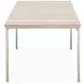 Lotus Bay Sand 100" Extendable Rectangular Narrow Dining Table