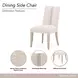 Lotus Bay Tusk Upholstered Dining Side Chair Set of 2