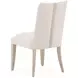 Lotus Bay Tusk Upholstered Dining Side Chair Set of 2