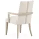 Lotus Bay Tusk Upholstered Dining Arm Chair