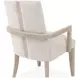Lotus Bay Tusk Upholstered Dining Arm Chair