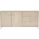 Lotus Bay Sand Extendable Rectangular Narrow Dining Room Set
