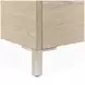 Lotus Bay Sand Queen Panel Bed with LED and USB Charging