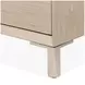 Lotus Bay Sand 2 Drawer Small Nightstand