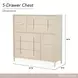 Lotus Bay Sand 5 Drawer Chest