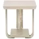 Lotus Bay Sand Rectangular End Table