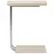 Lotus Bay Sand C-Shaped Rectangular Accent Table