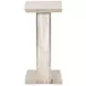 Lotus Bay Sand C-Shaped Rectangular Accent Table