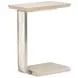Lotus Bay Sand C-Shaped Rectangular Accent Table