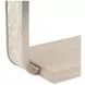 Lotus Bay Sand C-Shaped Rectangular Accent Table