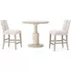 Lotus Bay Sand 40" Round Gathering Table