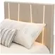 Lotus Bay Sand Twin Panel Bed with LED and USB Charging