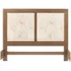 Portrait Sienna Brown Queen Panel Bed with LED and USB Charging