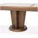 Portrait Sienna Brown 136" Extendable Rectangular Dining Table