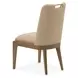 Portrait Toffee Upholstered Dining Side Chair Set of 2
