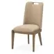 Portrait Toffee Upholstered Dining Side Chair Set of 2