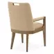 Portrait Toffee Upholstered Dining Arm Chair Set of 2