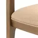 Portrait Toffee Upholstered Dining Arm Chair Set of 2