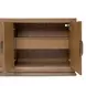 Portrait Sienna Brown 4 Door Sideboard with LED