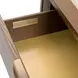 Portrait Sienna Brown 2 Drawer Nightstand with LED