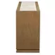 Portrait Sienna Brown Panel Bedroom Set with LED and USB Charging