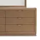 Portrait Sienna Brown 6 Drawer Dresser with LED