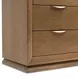 Portrait Sienna Brown 5 Drawer Chest with LED