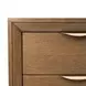 Portrait Sienna Brown 5 Drawer Chest with LED
