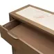 Portrait Sienna Brown 5 Drawer Chest with LED