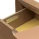 Portrait Sienna Brown 5 Drawer Chest with LED