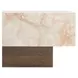 Portrait Sienna Brown and Creamy Peach Rectangular Cocktail Table