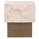 Portrait Sienna Brown and Creamy Peach Rectangular Occassional Table Set