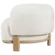 Lawler Ivory Boucle Barrel Back Accent Chair