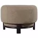 Lawler Brown Boucle Barrel Back Accent Chair