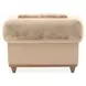 Portrait Toffee Upholstered Accent Chair with Pillow