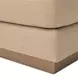 Portrait Toffee Square Ottoman