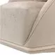 La Rachelle Lustre Upholstered Swivel Accent Chair with Pillow