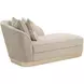 La Rachelle Lustre 72" Chaise
