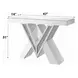 Noralie Silver 47" Rectangular Console Table