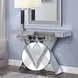 Noralie Silver 47" Rectangular Console Table