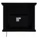 Noralie Silver 40" High Rectangular Electric Fireplace