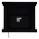 Noralie Silver 42" High Rectangular Electric Fireplace