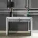 Noralie Silver and Gray 43" Rectangular Console Table