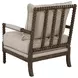 Blanchett Beige And Natural Accent Chair