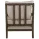Blanchett Beige And Natural Accent Chair