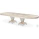 St. Helena Dove Gray Extendable Dining Room Set