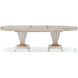 St. Helena Dove Gray Extendable Dining Room Set