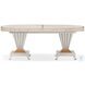 St. Helena Dove Gray Extendable Dining Room Set