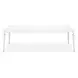 La Marisia Creamy Pearl 100" Extendable Rectangular Dining Table