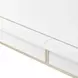 La Marisia Creamy Pearl 100" Extendable Rectangular Dining Table